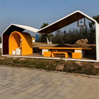 Cảnh quan Pergola và Pavilion